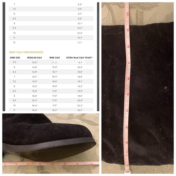 New Ramona High Over-The-Knee Lace Up Faux Suede Flat Boot in Black 8 Extra Wide - Picture 13 of 16